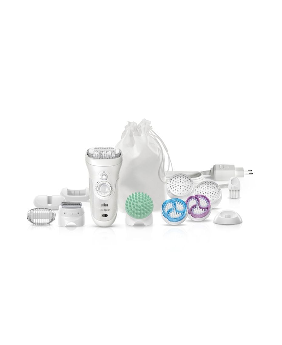 Braun | Silk Epil 9 Wet/Dry Epilator 4 in 1 Hair Removal and